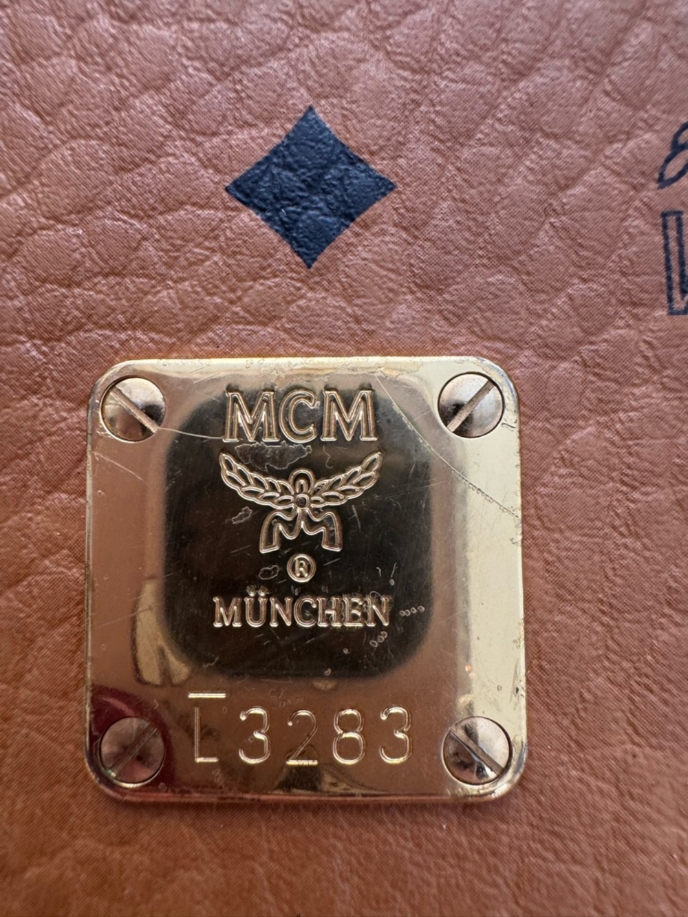 MCM heritage tambourine Crossbody - Picture 4 of 10
